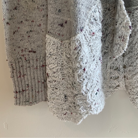BKE Boutique Open Weave Cardigan Sweater Size Small - Picture 8 of 13
